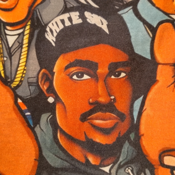 '90s Rappers Hip Hop Legends T-shirt Men's Medium Tupac Biggie Snoop Dogg - Picture 5 of 11